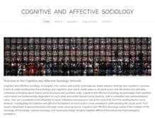 Tablet Screenshot of affective-sociology.org
